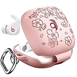 VISOOM Beats Fit Pro 2 Case Cover Women,Cute Flower