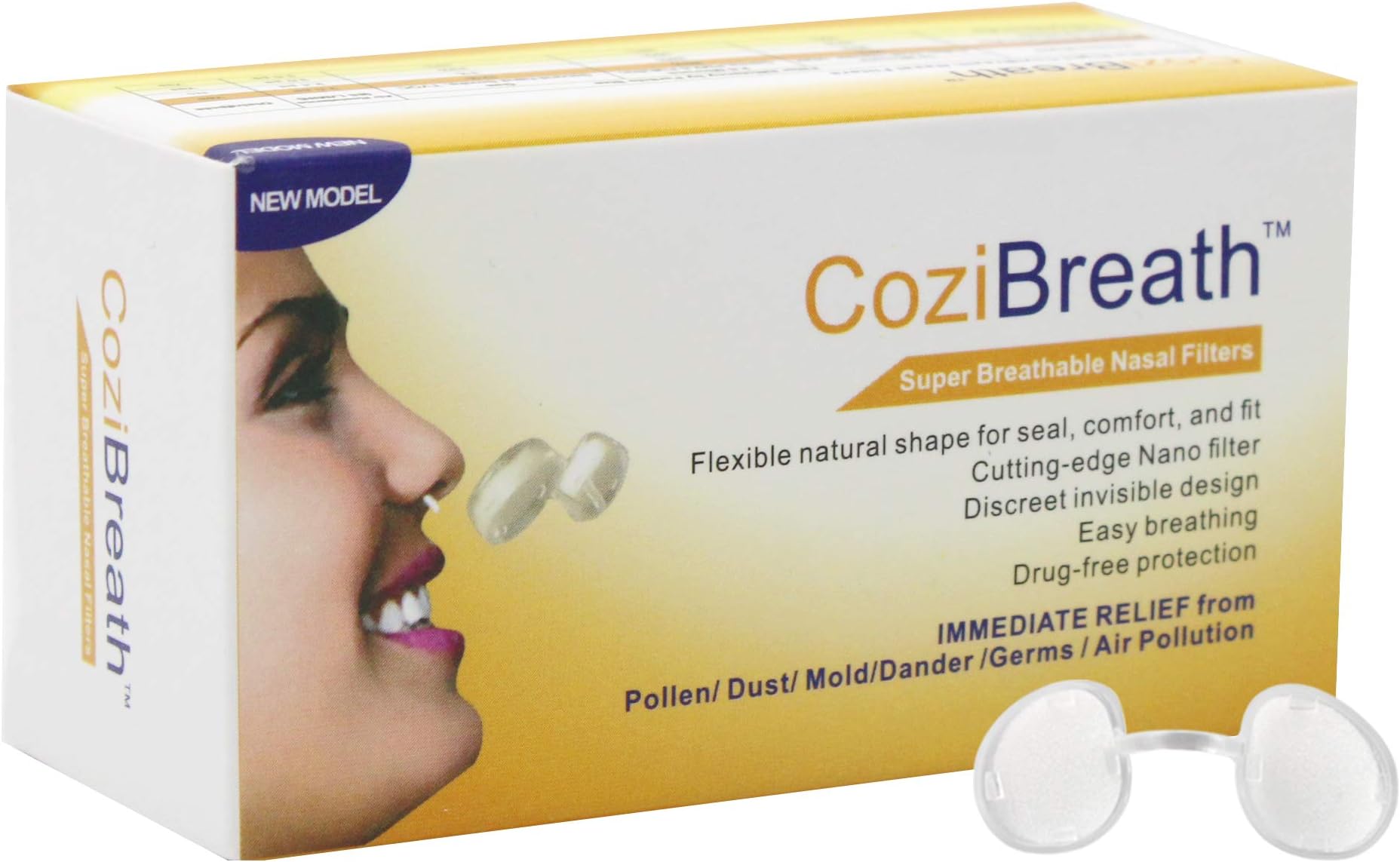 WoodyKnows Super Breathable Nose Mask (Round Nostrils, L)