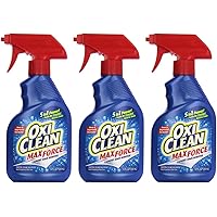 OxiClean Max Force Laundry Stain Remover Spray 12 Ounce (Pack of 3)