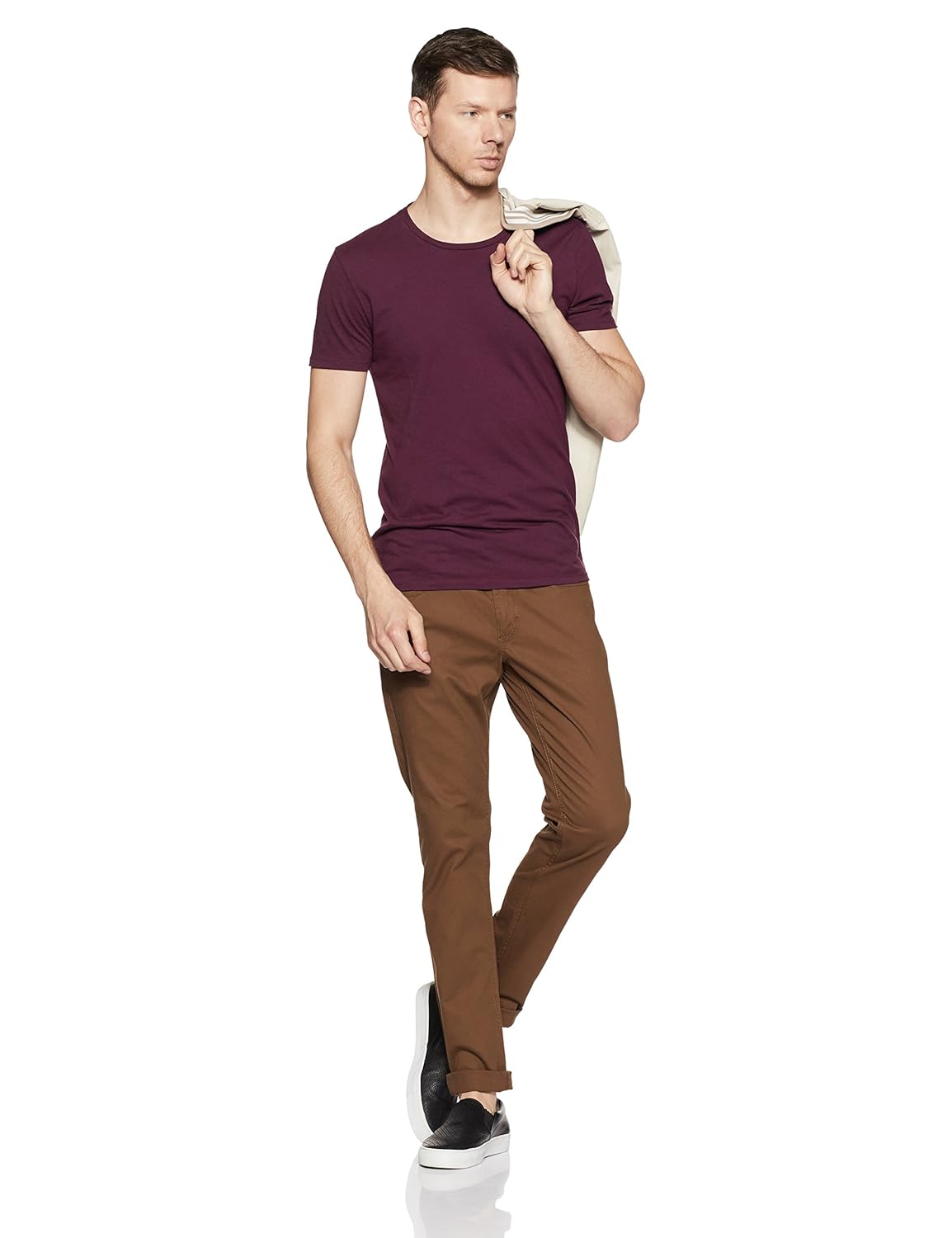 us polo association men's straight fit casual trousers