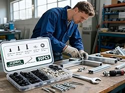 90 pcs M8 T Nut Screws Kit for 4040 4080 Aluminum