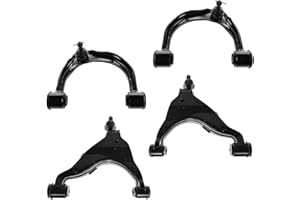 TRQ Control Arm Front Upper Lower LH RH Set of 4 for Toyota 4Runner FJ Cruiser GX470