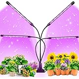 EZORKAS 9 Dimmable Levels Grow Light with 3 Modes Timing Function for Indoor Plants