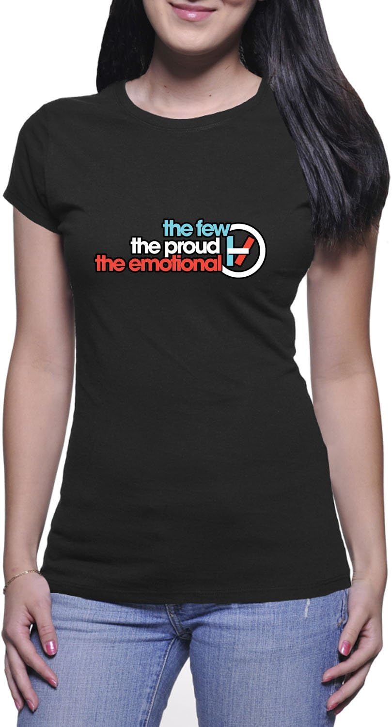 allcustom4you The Few The Proud The Emotional Women T Shirt Black