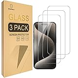 vbsyuwsa (3 Pack) for iPhone 15 Screen Protector