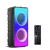 Bluetooth Speakers, 60W(80W Peak) Portable Loud