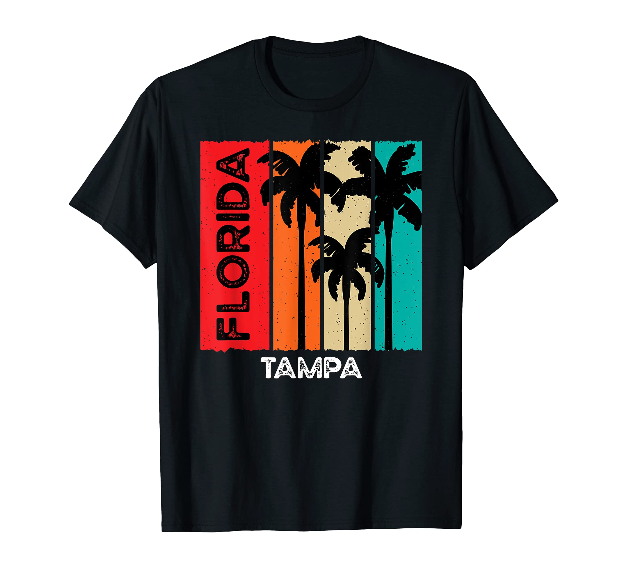 Vintage Retro Tampa FL Tourist Native Florida T-Shirt