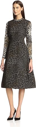 christian siriano leopard dress
