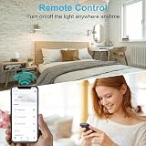 Eightree Smart Plug Energy Monitor Works with Alexa Google Home 13A Wi-Fi Timer view 6