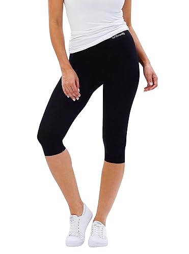 Boody Women's Slim FIt Crop Leggings Seamless Workout Leggings