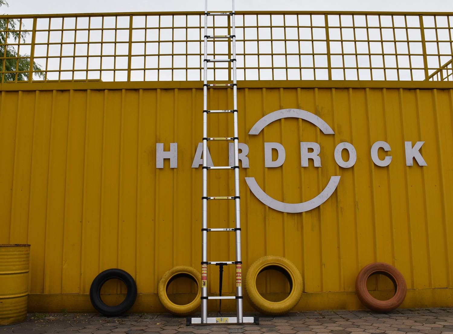 Handvoll Telescoping Ladder 15.5ft Aluminum Extension Folding Ladder, Portable Heavy Duty Multi-Purpose Telescopic Ladder with Slip-Proof Feet …: Kitchen & Dining