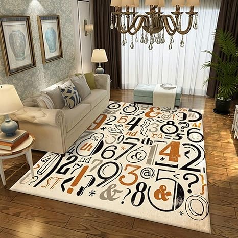 Amazon Co Jp ラグマット カーペット 数字柄 教育玩具 虹色 プレイマット お洒落 夏用 4畳 0 300cm オールシーズン トレーニング 子供用 ベビー 家庭用 洋室 会議室 和室 子供部屋 洗える 防汚 防音 防滑 ホーム キッチン