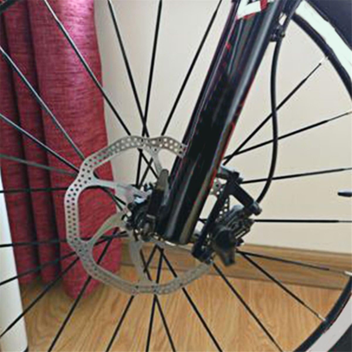 Grofitness 2pcs Mountain Bike 160mm/180mm Rotors Stainless Steel Bike Disc Brake Rotors Bicycle Accessories with 12 Bolts - Image 4