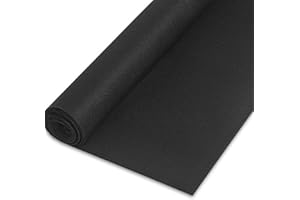 CHENGZHG Felt Fabric 1.8 mm Thick 36" x 72" - Soft Durable Felt by The Yard Felt Sheets for Arts and Crafts, DIY Sewing, Crafting Projects (Black) ﻿ ﻿ ﻿ ﻿ ﻿ ﻿ ﻿ ﻿ ﻿