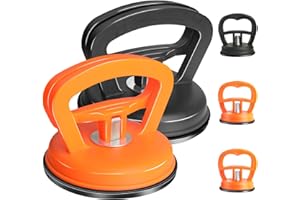 DQKK 5Pack Car Dent Puller, Dent Remover Tool for Car, Car Dent Puller Different Sizes Include Small Dent Puller and Large Car Dent Remover, Pop a Dent, Objects Moving, Close The Room Windows