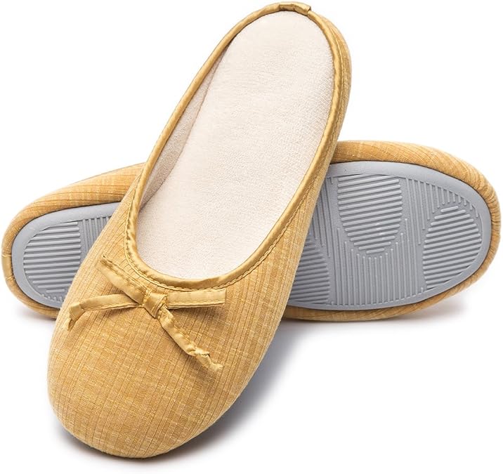 Cozy Niche Women's Memory Foam House Slippers Slipon