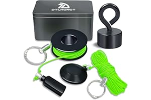 DTLHCNCT Magnetic Wire Puller Kit - Wiremag Fish Tape with Magnet for Running Wires & Cables Behind Walls Indoor/Outdoor