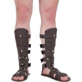 Roman Gladiator Sandals Costume Accessory for Men