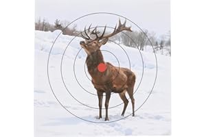 Songholee 10 Pack 15.7" X 15.7" Highly Visible Shooting Targets, Animal Paper Targets for Archery, Hunting & Shooting Accesso