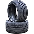 Set of 2 (TWO) Atlas Force UHP All-Season Passenger Car High Performance Radial Tires-245/35R21 245/35/21 245/35-21 96W Load Range XL 4-Ply BSW Black Side Wall UTQG 520AAA