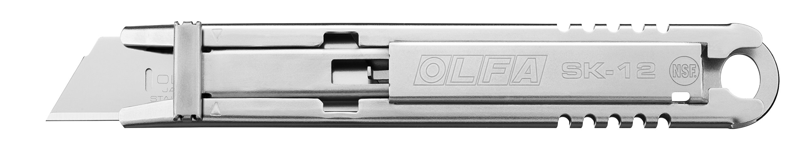 OLFA SK-12 - Cutter de seguridad de Acero inoxidable para industria alimentaria