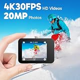 AKASO V50 X Action Camera 4K 30fps Waterproof 40M EIS Touch Screen view 2