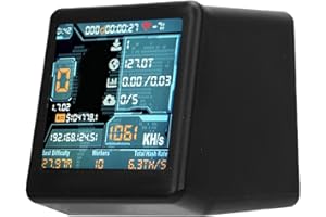 Vikye Bitcoin Lottery Miner, 1060KH s USB Bitcoin Miner with 1.54 Inch Display and Clock Mode for Bitcoin Dogecoin Mining