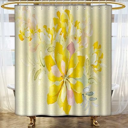 Amazon Com Anhounine Country Shower Curtains Waterproof Long