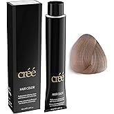 Cree Professional 10.12 - Pearl Platinum Blond Permanent Hair Color - Long Lasting, Rich Vibrant - Gray Coverage 100ml - 3.4 fl.oz.