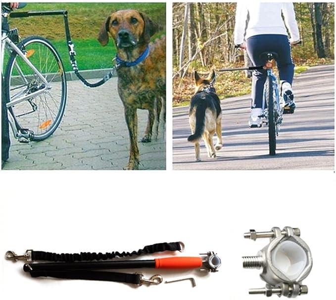 Gouptec 2016 Dog Bike Leash Attachment Pets Club Universal