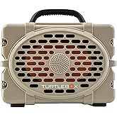 Turtlebox Original Gen 3: Portable Outdoor Bluetooth Speaker – Ultra-Loud (120dB), Waterproof (IP67), Rugged, Impact-Resistant, 3-Day Battery | Party Mode: Unlimited Pairing for Stereo Sound, Tan