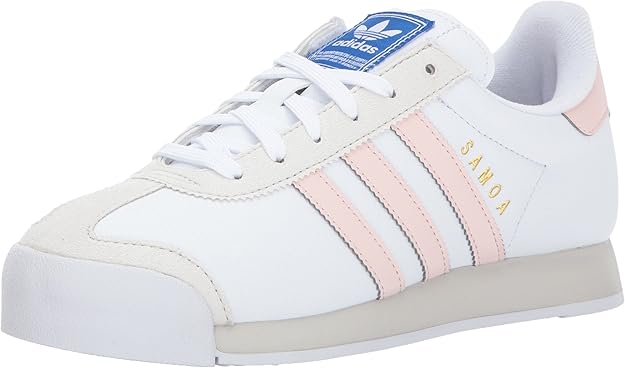 Amazon.com | adidas Originals Women's Shoes | Samoa Running, White/Ice Pink/Talc, (5.5 M US 