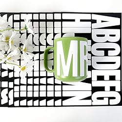 9 Sheets Self Adhesive Vinyl Letters Numbers