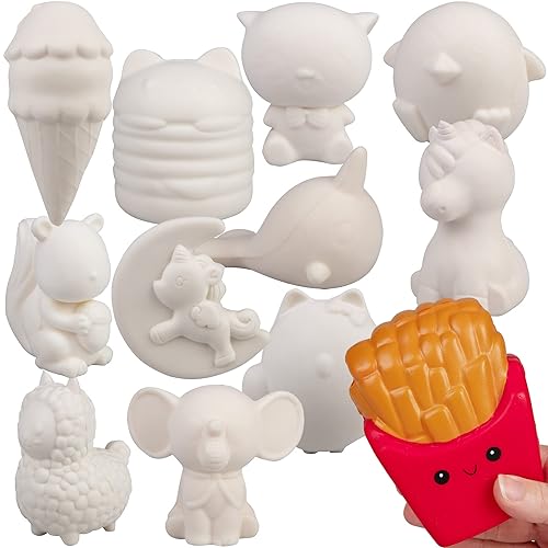 DIY Party Craft Kit Jumbo Blank Slow-Rising Squishies -12