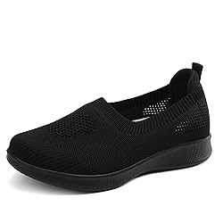 Touchmosees Women Air Cushion Slip-on Walking Shoes