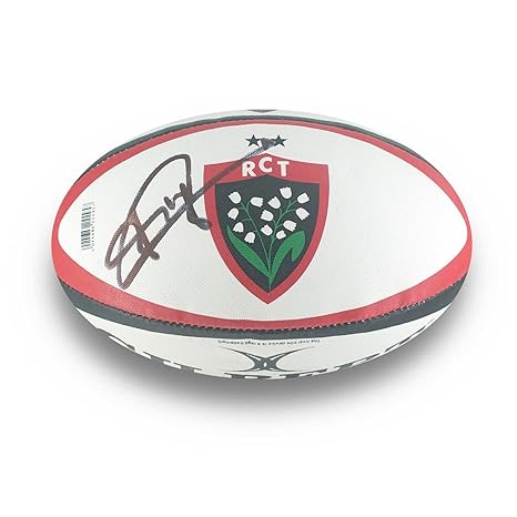 Pelota de Rugby de Toulon Firmado por Jonny Wilkinson: Amazon.es ...