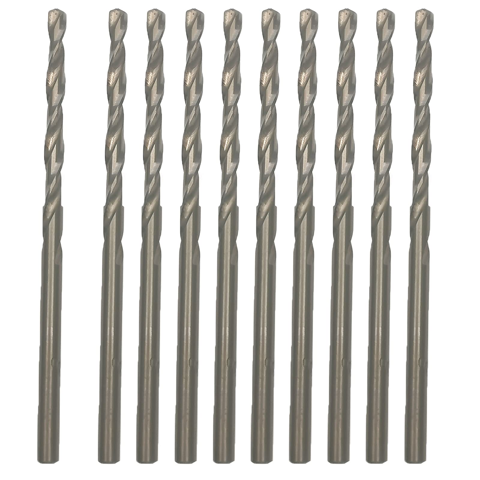 Mimhooy 1/8" inch Cobalt Drill Bits(10 Pcs)