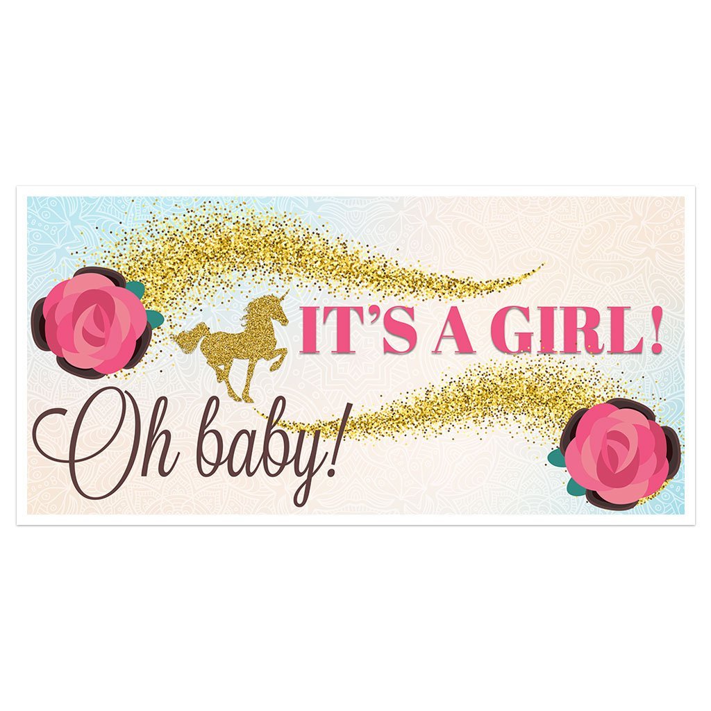 its a girl banner