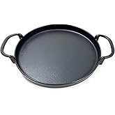 Direct Store DC139 7421 Gourmet BBQ System Griddle for Weber Original Kettle Premium 22 1/2 inch Charcoal Grill, Cast Iron 12" For 22.5'' Smokers, Performer Premium Grill, 1Pc Black grill griddle