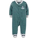 terry cloth footed pajamas
