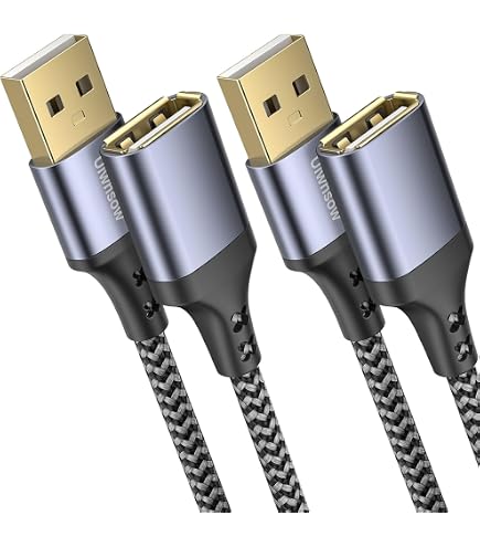 Câble Rallonge USB A Mâle Vers USB A Femelle - 6 Mètres, Haut Débit - Occasion Très Bon état