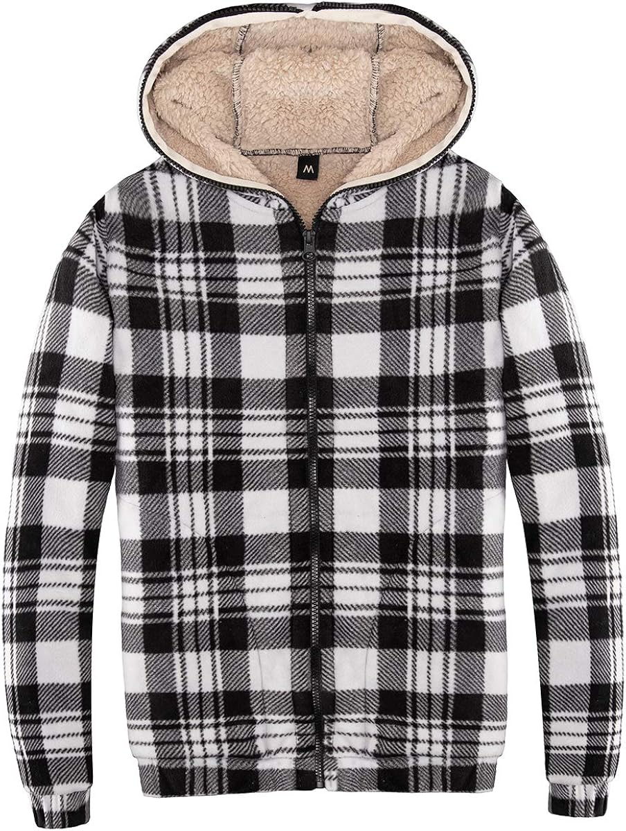Plaid Shirt With Hoodie Underneath 