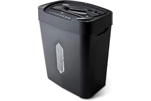 Aurora AU1010MA High-Security 10-Sheet Micro-Cut Paper, Credit Card Shredder, Large 5.2-Gals Basket with Easy Lifting Handle