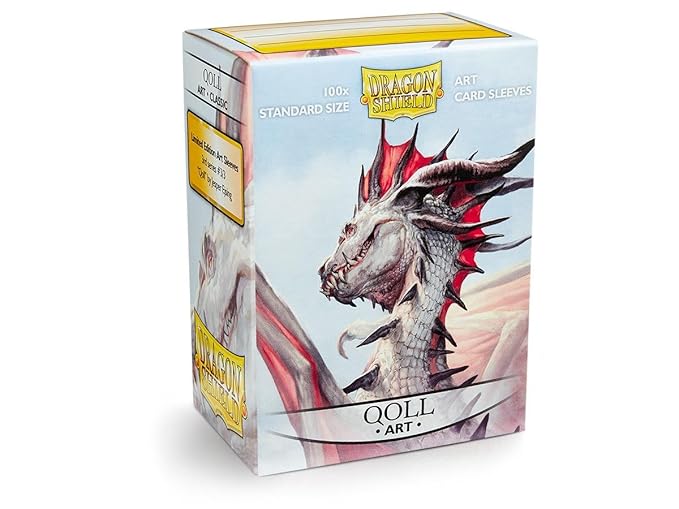Arcane Tinmen ApS ART12013 Dragon Shield: Art Sleeves Classic QOLL limitiert, Mehrfarbig