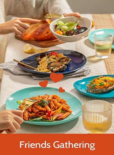 Sweese Porcelain Dessert Plates Inch Salad Plates, Small