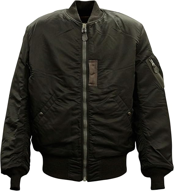 Amazon Buzz Rickson S バズリクソンズ Type Black Ma 1 １st Long William Gibson Collection Br 01 No Stencil 34 Xs コート ジャケット 通販