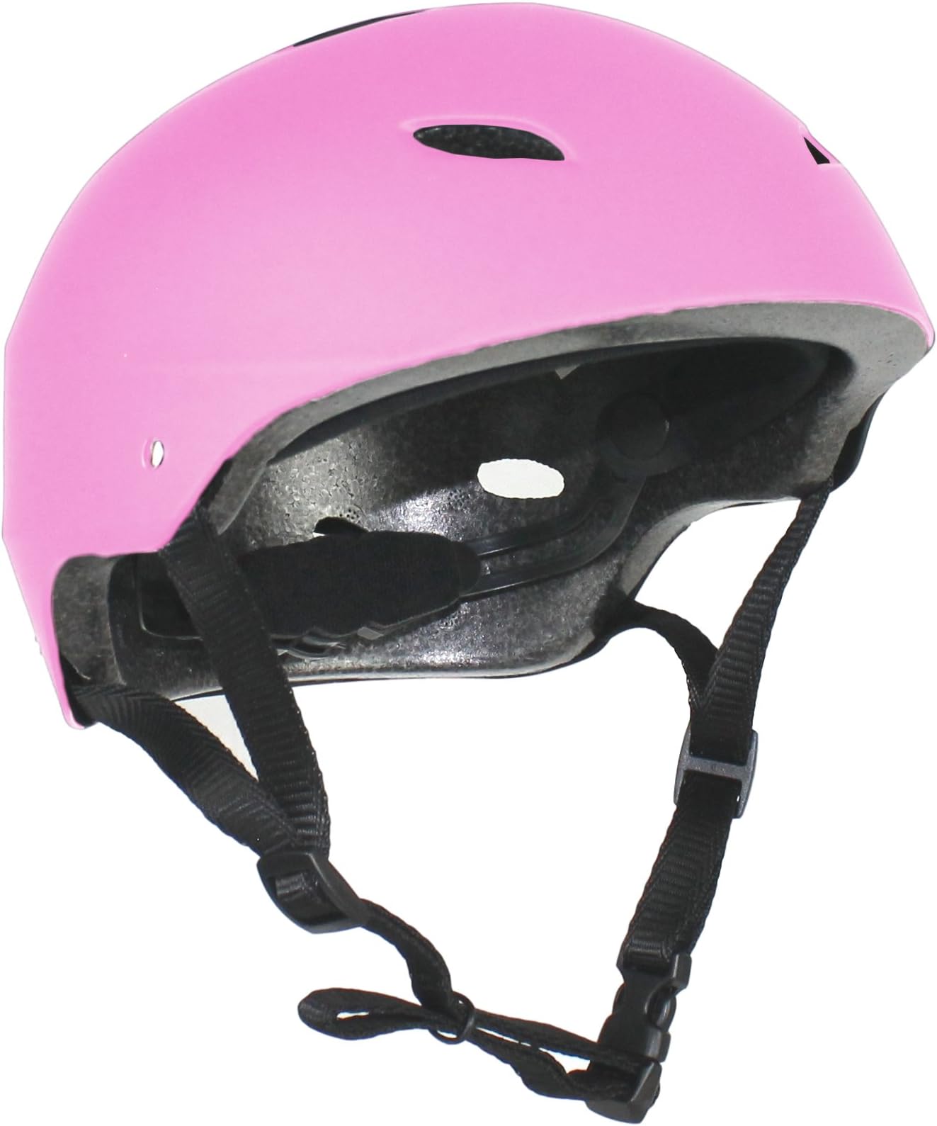 La Sports Childrens/Kids Black Helmet Age Guide 10-16 Ideal for Skateboard, Cycling, Bikes and Stunt Scooter Boys & Girls Head Size 58-61 cm