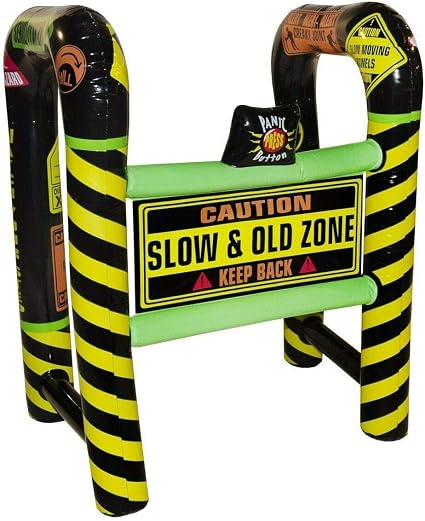 Amazon Com Over The Hill Inflatable Walker Toys Games