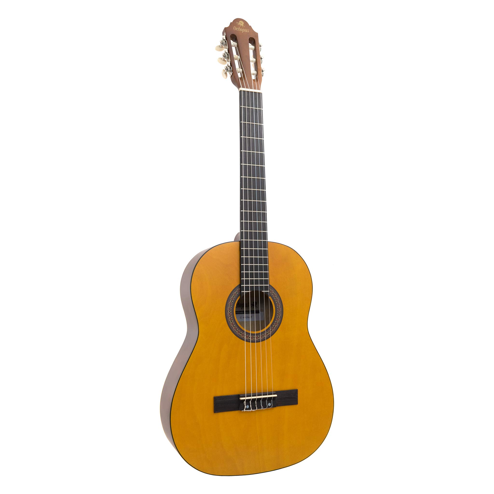 Octopus 4/4 classical guitar in natural finish