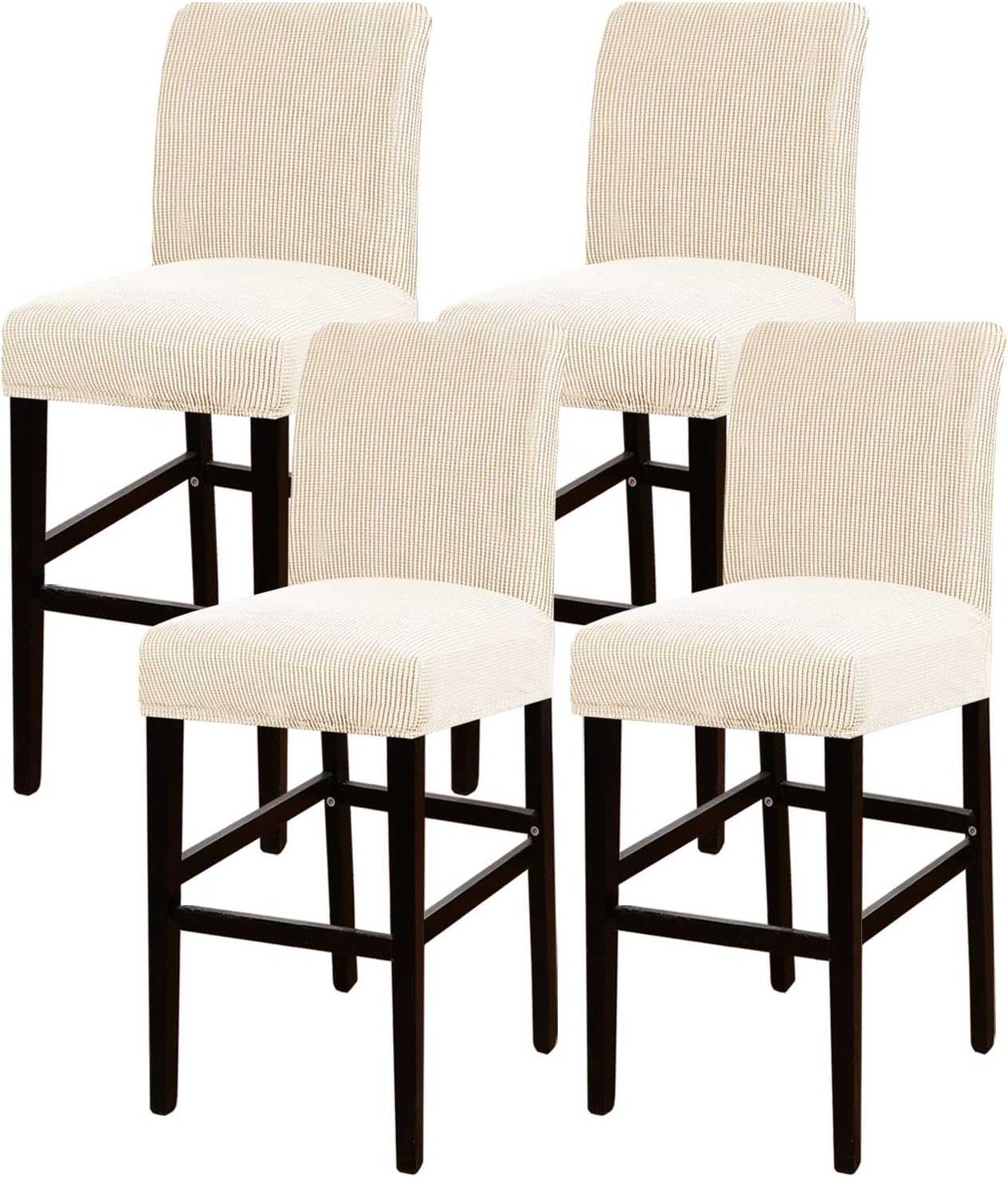 Turquoize Stretch Bar Stool Cover Counter Stool Pub Chair Slipcover for Dining Room